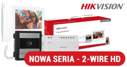 Hikvision - Wideodomofony 2-wire HD